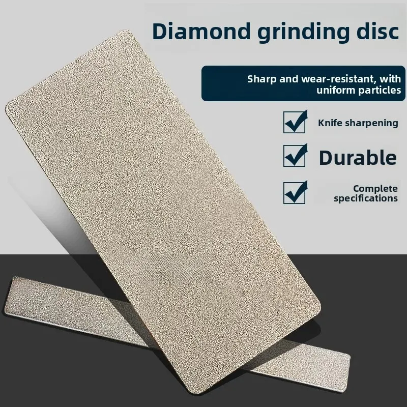 Rectangle Diamond Abrasive Grinding Disc/Seal Carving Polishing Plate/Jade Seal Stone Surface Grind Sheet/ Sharpening Blade Tool