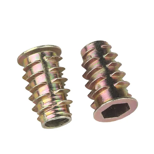 Imagen 2 del producto Tuerca de inserción de madera integrada, cabeza hexagonal de aleación de Zinc, 10/ 20 piezas, M4, M5, M8, M10