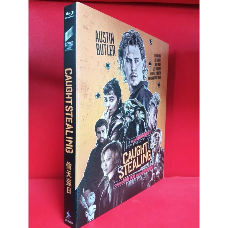Blu-ray Disc Movie Caught Stealing Day High Definition Home Video Collection