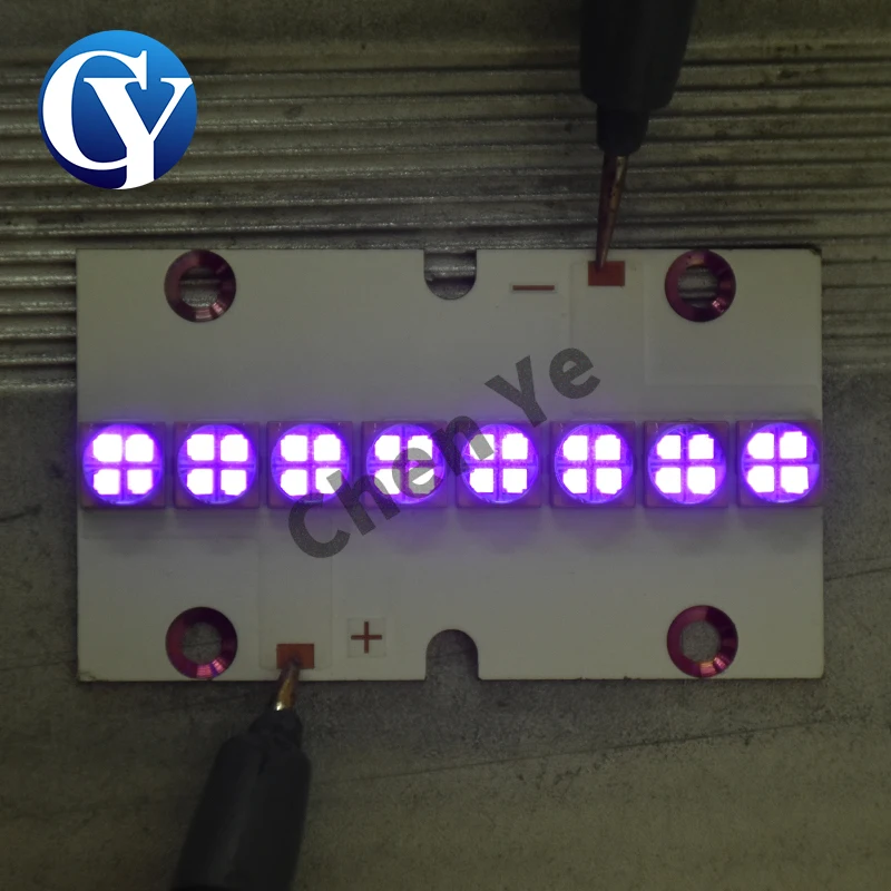 80W 6565 6868 10W LED Chip UV LED Light Module 365nm 385nm 395nm 405nm For Curing Print Ink Glue PCB