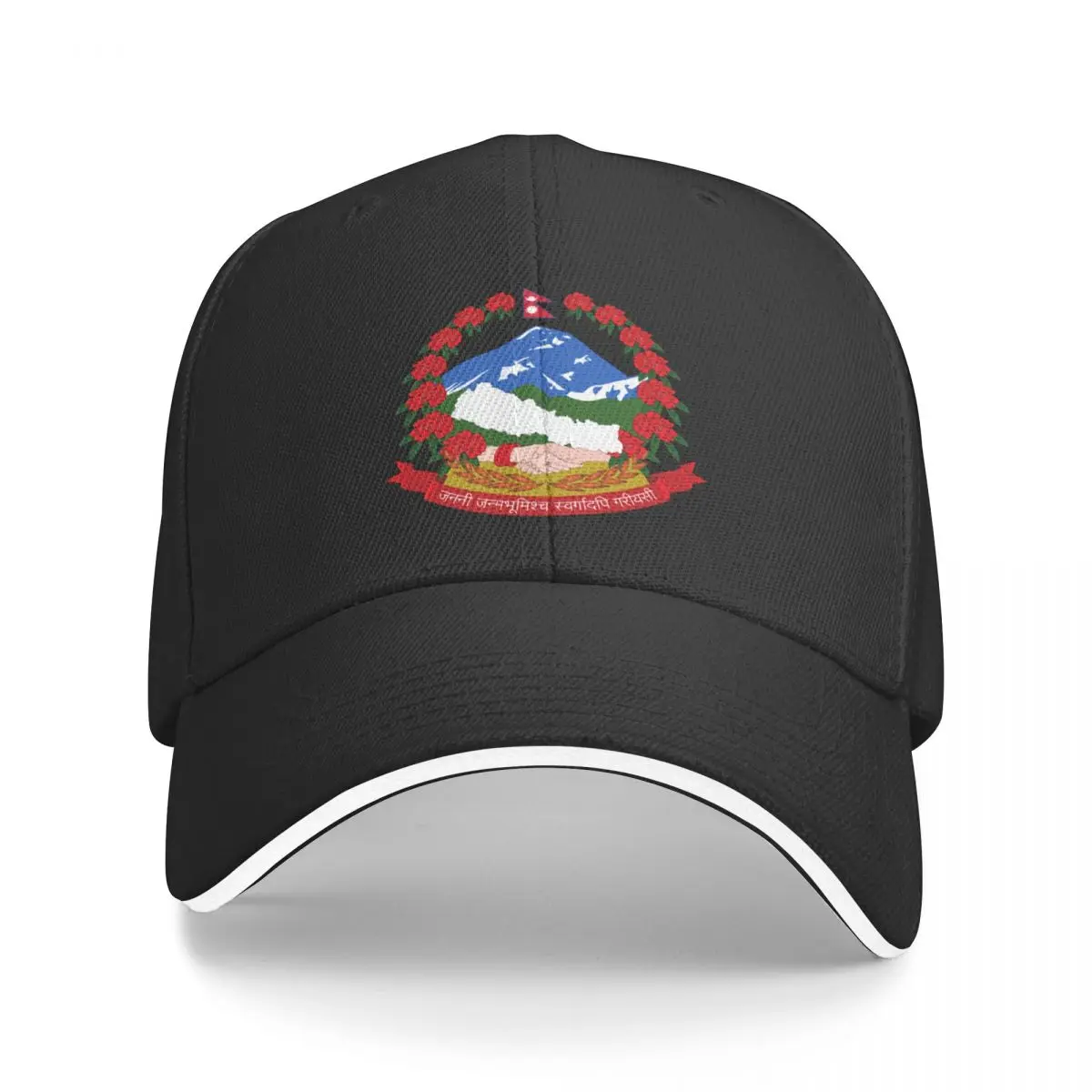 Emblem of Nepal Baseball Cap Snapback Cap Designer Hat Golf Cap Dropshipping Men Golf Wear Women's