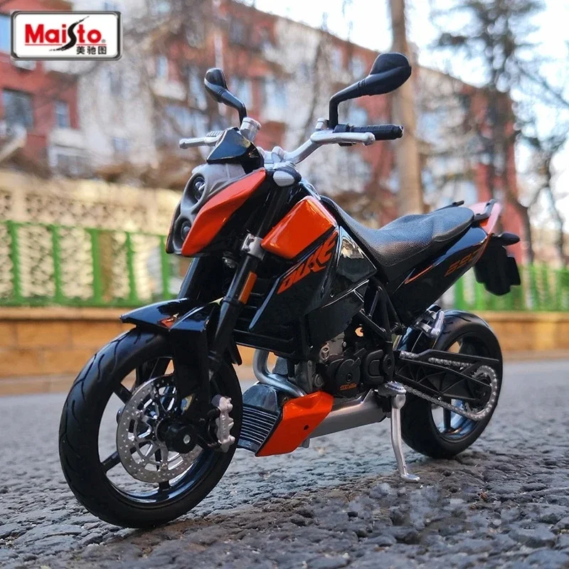 Maisto 1:12 KTM 690 Duke Alloy Motorcycle Model Diecast Metal Street Racing Motorcycle Model Simulation Collection Toys Gifts