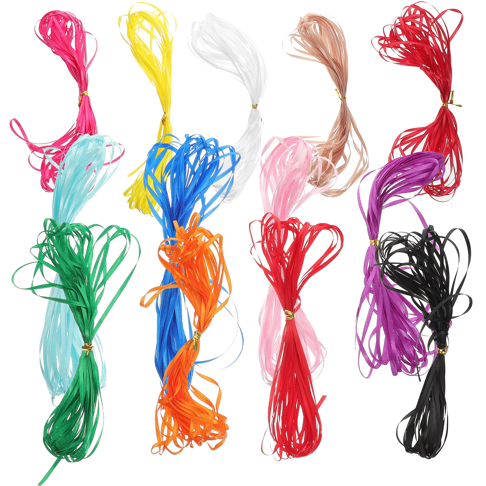 

13pcs 13 Rolls Thin Polyester Gift Wrapping Diy Crafts Wedding Party Ribbon Ribbons For Hair For Crafts Christmas Ribbon