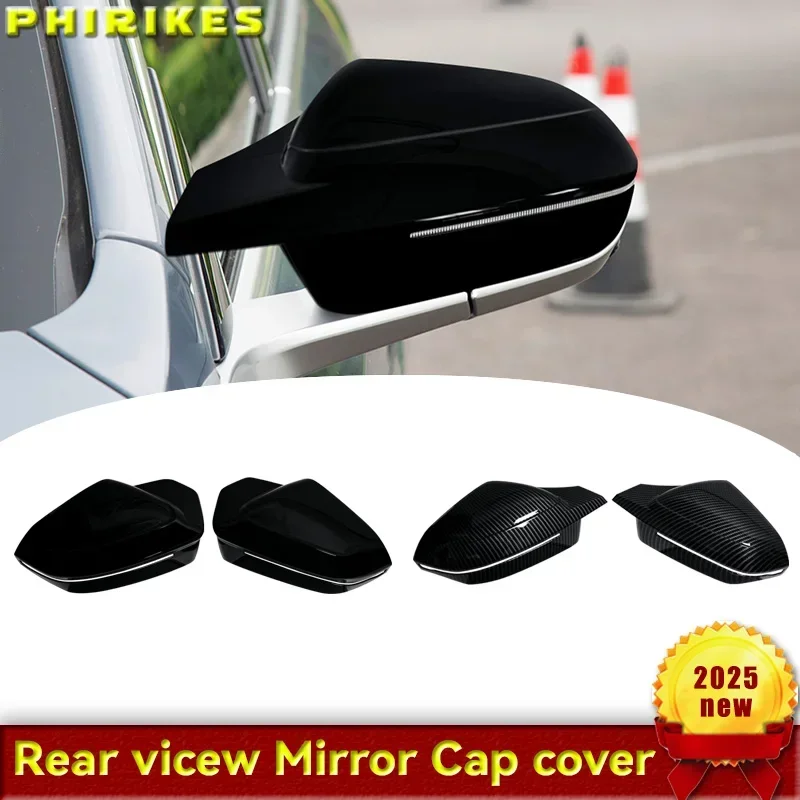 

M3/M5 Style Rearview mirror protective cover made of ABS material For BMW 7 I7 I5 5 Series G60 G61 G68 G70 G90 2023+
