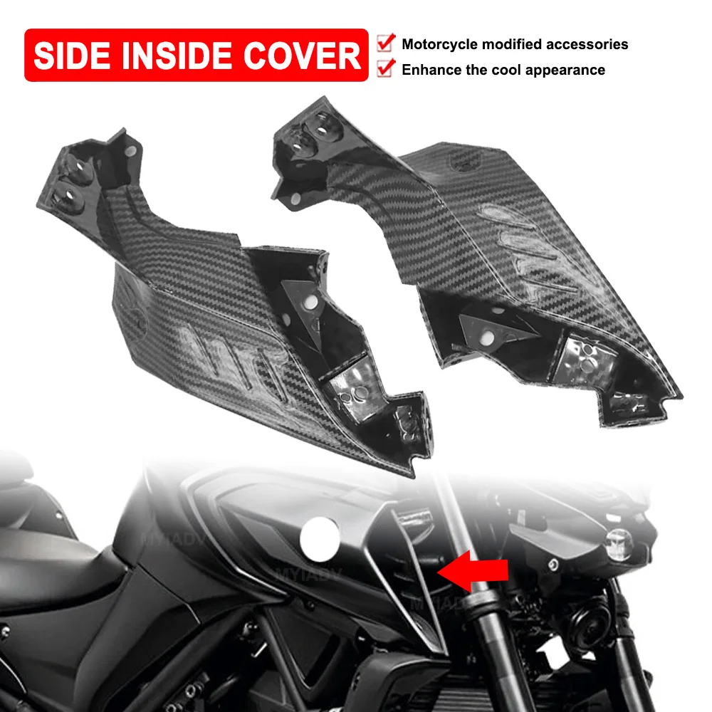 

Motorcycle Air Intake Inner Lower Side Cover For YAMAHA MT03 MT 03 2021 2022 2023 2024 Left Right Fairing Protector Accessories