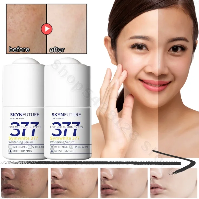 SKYNFUTURE 377 Whitening Essence Brightens Skin Tone Improves Dullness Moisturizes Spots Brightens Niacinamide Liquid 18ml