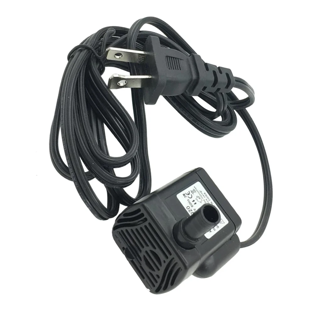 

Mini Submersible Water Pump 110V Adjustable Flow Rate For Aquarium Fountains Ponds Fish Tank Hydroponic Systems