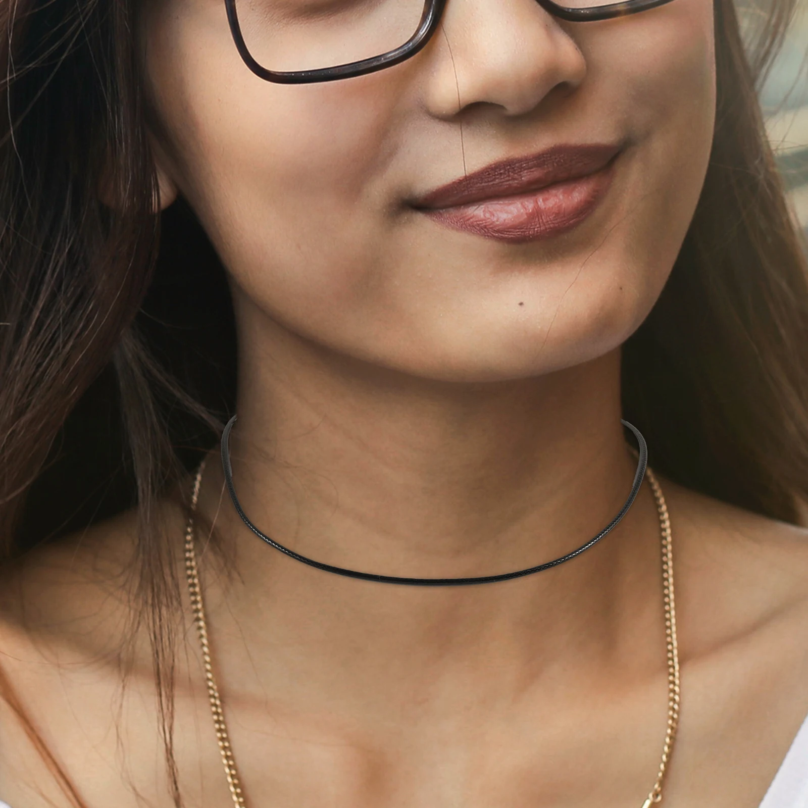 

50 шт., черный кулон, шнур, ожерелье, материалы для изготовления восковой веревки, металлическая застежка, цепочки, подвески, ювелирные изделия своими руками, браслет, ножной браслет