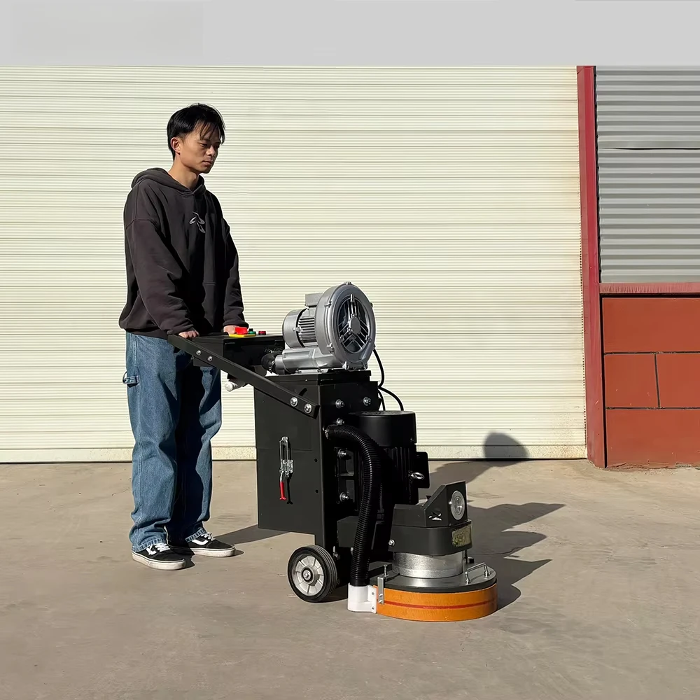 Road Construction Machinery 380 220 240 Volt Concrete Grinder Floor Polishing Machine