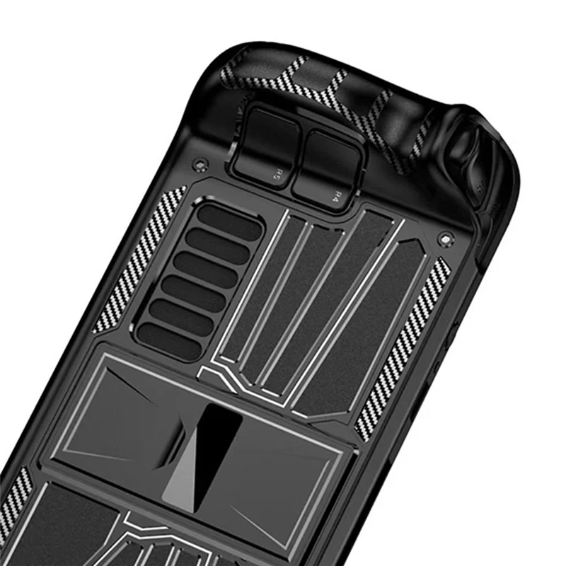 Para Steam Deck Case TPU Grip Acessórios de capa protetora contra choque (A)