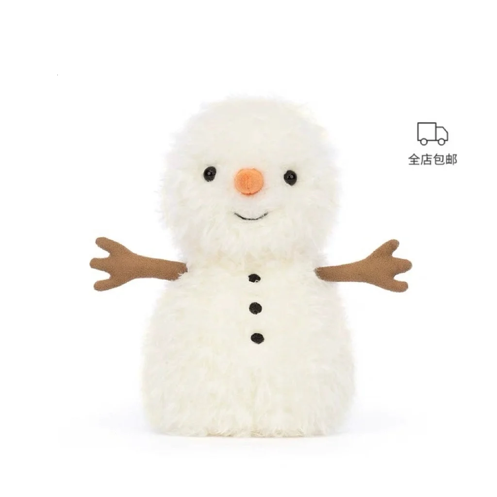 

Плюшевая игрушка-снеговик Jellycat (Великобритания), мягкая игрушка-комфортер, фигурка, подарок, новинка к Рождеству 2025 года