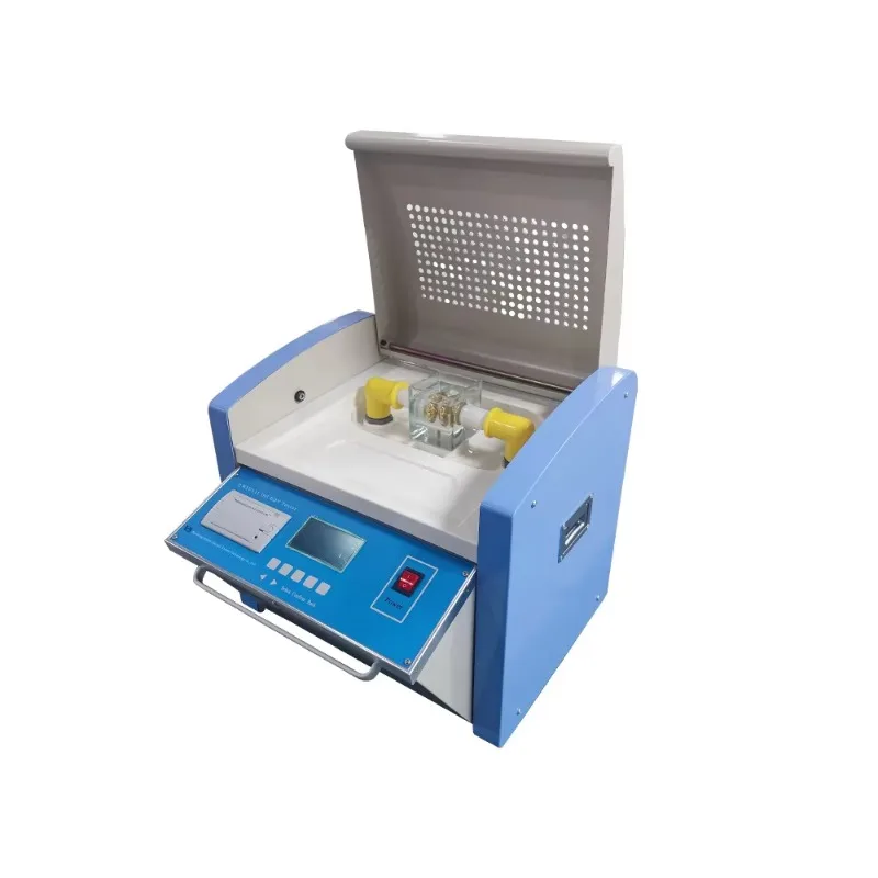 Transformer Oil Di  Strength Tester IEC156 Standard BDV Withstand Voltage Test Equipment With 1 Year Warranty Laboratory