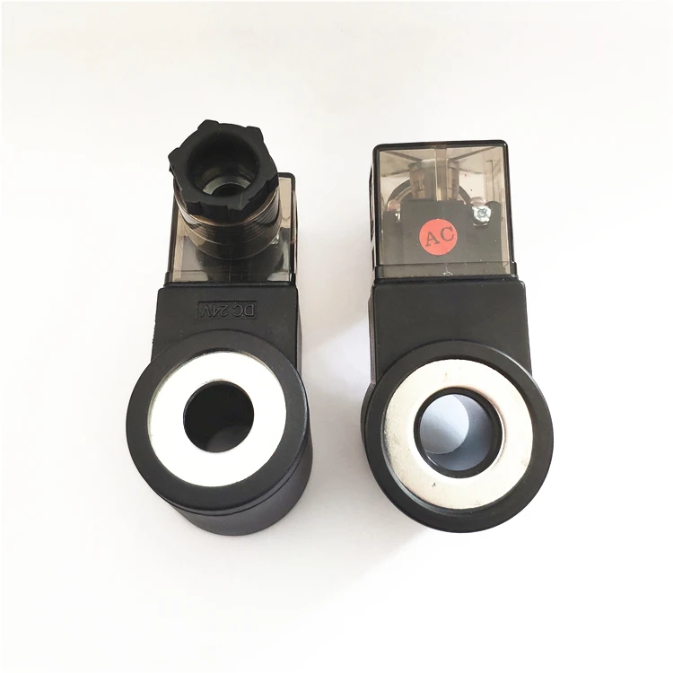 Hydraulic lifting solenoid valve Cartridge coil, inner hole/aperture 13mm Height/length 37mm 220V 24V