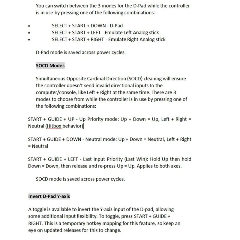 Flatbox Hitbox Arcade Fighting Game Encoder Controller Xinput/Dinput Mini Hitbox Console For NS/PS3/PS4-A69F