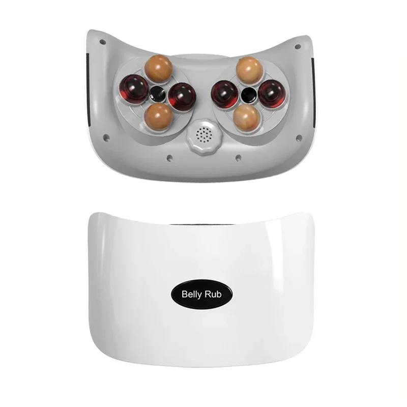 Bianstone Hot Compress Abdominal Massage Instrument with Moxa Strips for Belly Massage and Gastrointestinal Conditioning