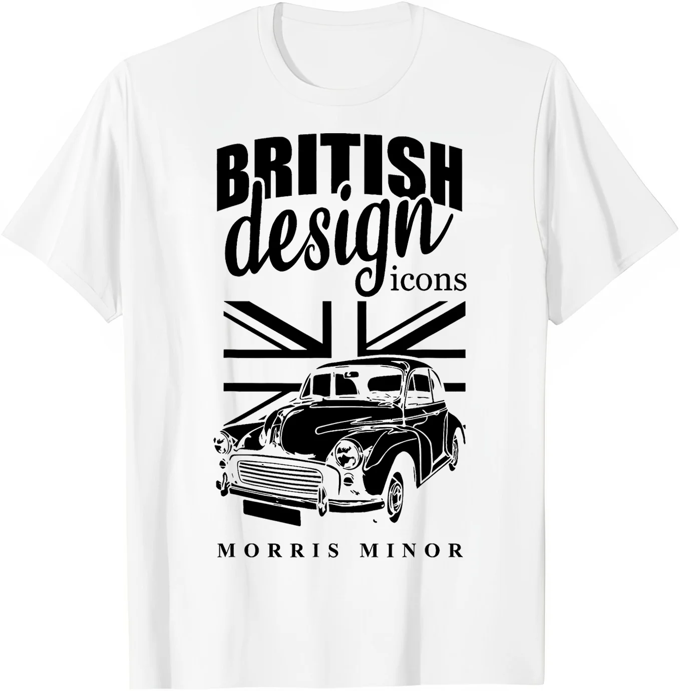 British Classic Car 'Moggy' Morris Minor T-Shirt