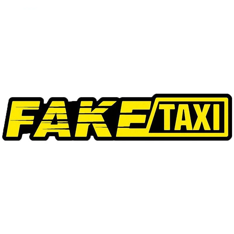 Personalized Fake Taxi Car Sticker JDM Hoon Race Car Funny Decal Scratch Proof Auto Motocycle PVC Car Accessories