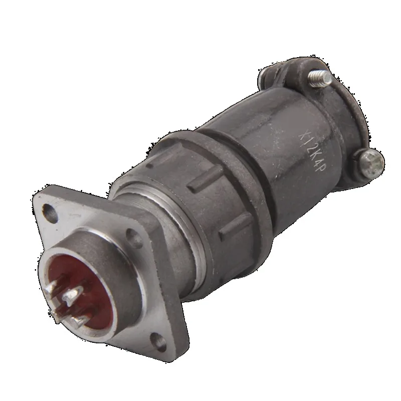 (Applicable to Jialian X12K4P X12J4P X12J4A X12K4A) 4-core aviation plug connector