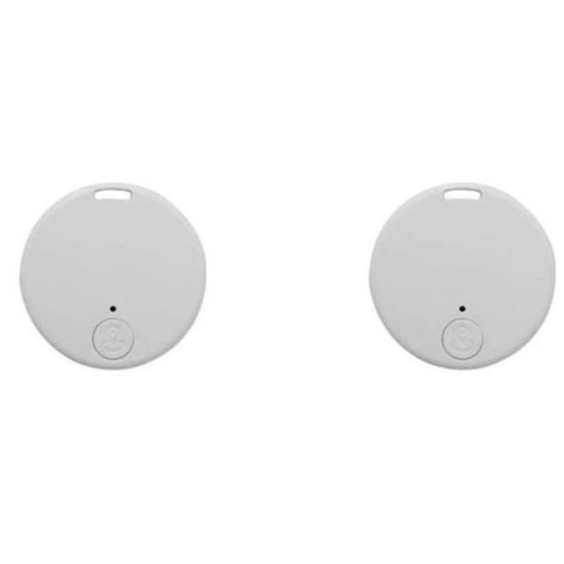 รายวัน 2 Pack Mini GPS Tracker Bluetooth 5.0 Anti-Lost อุปกรณ์บลูทูธไร้สายสมาร์ท Locator สัตว์เลี้ยงกระเป๋าสตางค์ Tracker