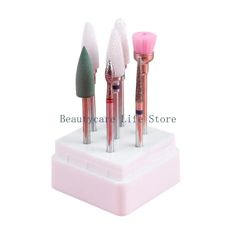 652C Professional Nail Drill Bits Set Nail Drill Bit Rotary Burrs for Electric Manicure Pedicure Nail File Machine