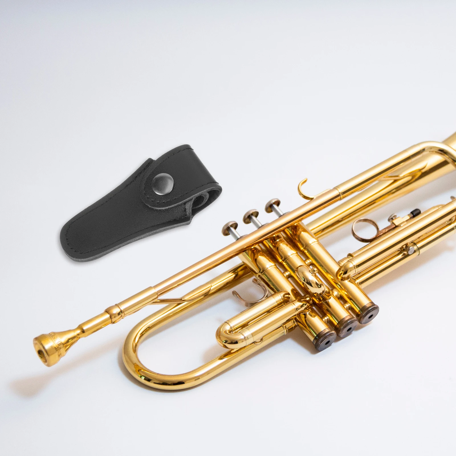 Mouthpiece Pouch Durable PU Trumpet French Horn Trombone Euphonium Storage Bag Protective Case Travel Accessories