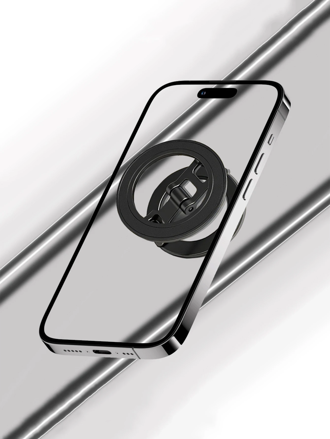 Für magnetischen Fingerschließe, 3 Abschnitte, doppelseitige magnetische Saugkraft, 1 Stück, ultraleicht und ultradünn, starke Saugkraft, drehbar, 360 Grad ° – Detail 8