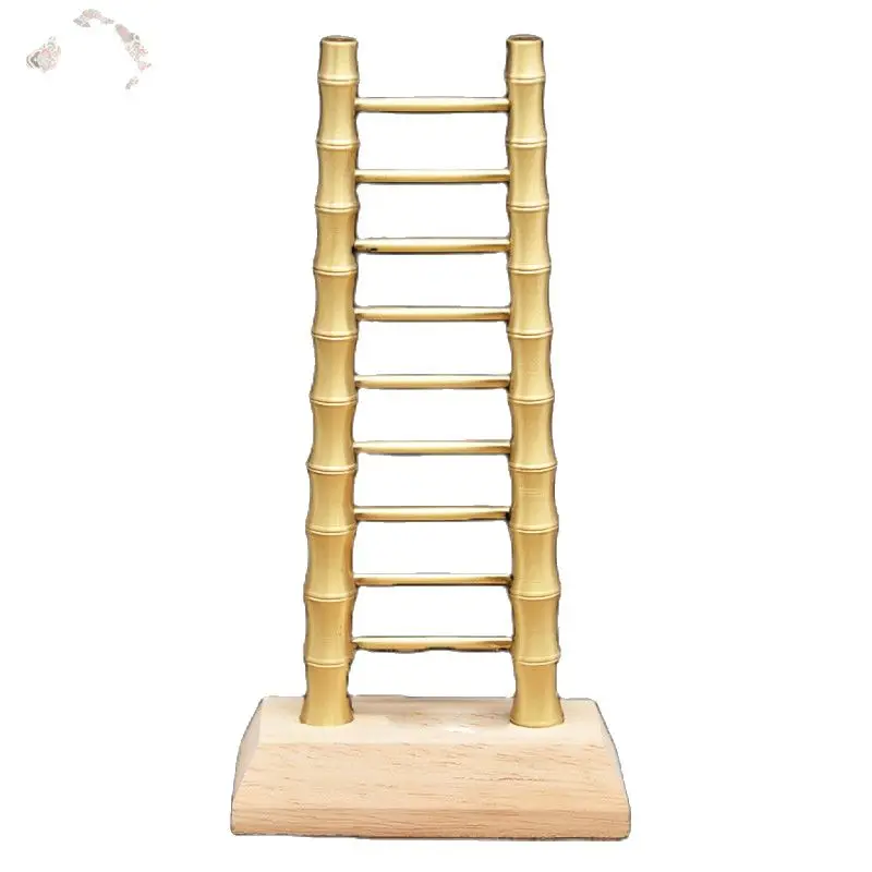 

Brass Ladder Craft Home Decoration Step by Step Ascending Copper Ladder Craft Creative Live Bronze Home Decor Ornaments