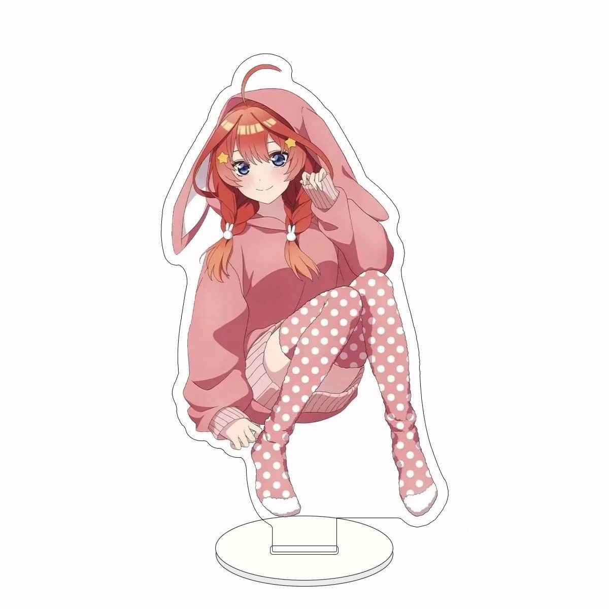 شخصية حامل أكريليك Quintuplets المثالية ناكانو ميكو ناكانو إيتشيكا لطيف الكرتون الأصالة النمذجة زخرفة سطح المكتب