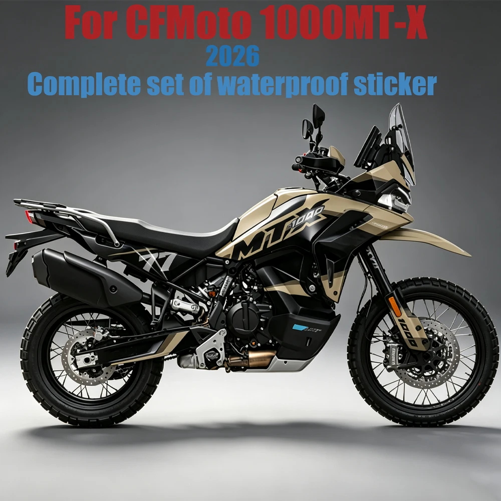 For CFMOTO 1000MT-X 1000MTX Motorcycle Refit Full Body Sticker 1000 MT-X Fuel Tank Side Decal Protector Decoration Sets Stickers