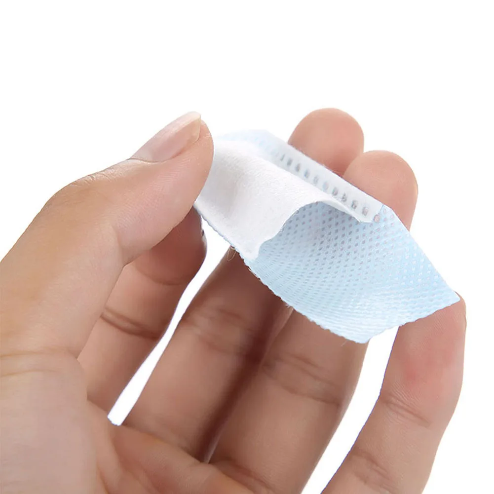 100/300Pcs Teeth Deep Cleaning Wipes Residue Stain Remove Tooth Whitening Aid Dental Brush Up Finger Wipe Oral Hygiene Care Tool