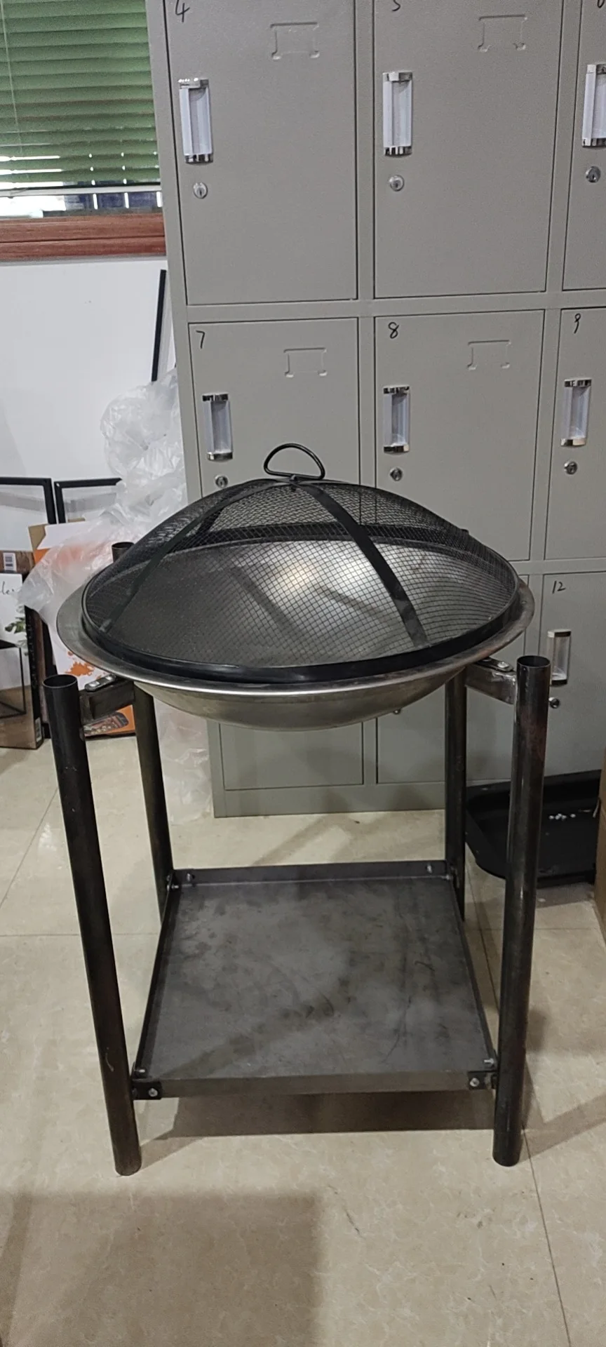 

Outdoor camping removable household small brazier charcoal oven