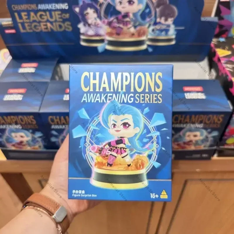 Caja Sorpresa Original de la Serie League Of Legends, Figuras de Acción de Lol, Muñecos de Anime, Caja Misteriosa, Bolsa Sorpresa Kawaii, Juguetes de Regalo