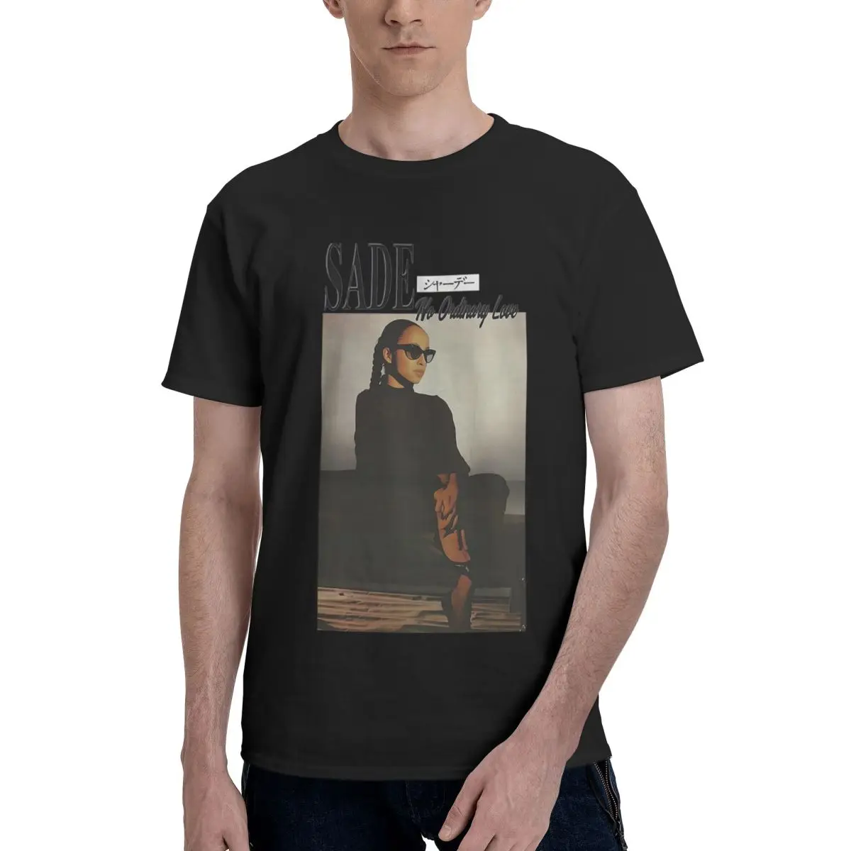 

S-Sade Adu Singer 100% Cotton Casual Breathable Confortable Tops New In Tops And T-Shirts Men's Wear