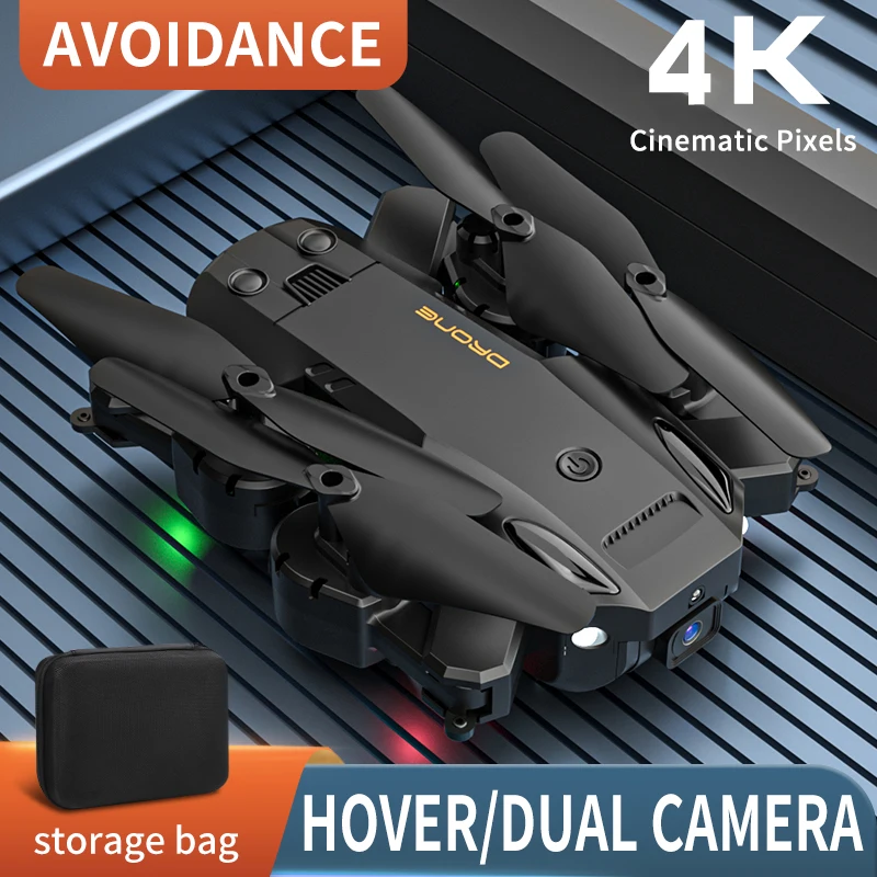 Q6 RC Drones 6K HD Dual Camera GPS Professional Drone RC One Key Start 4K Obstacle Avoidance Quadcopter Folding Toy Boys Gift