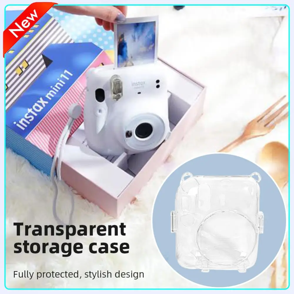 Mini Protective Shell with Shoulder Strap Storage Case Protective Sleeve for Fujifilm Instax Mini 12 for Camera Instax Mini12