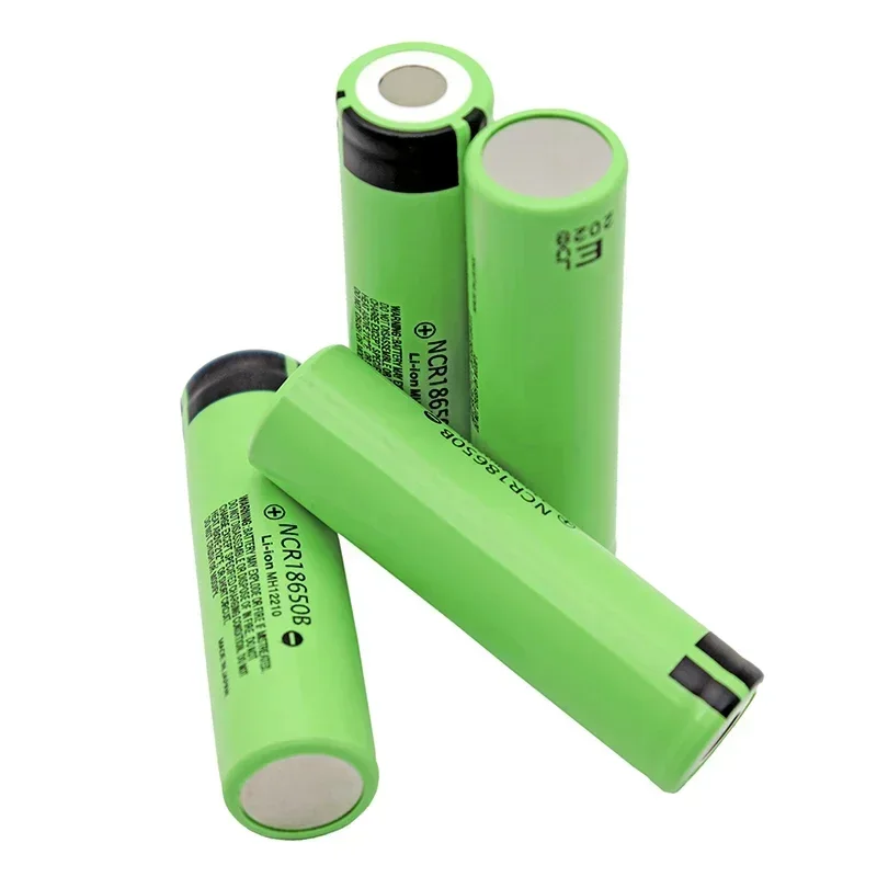 بطارية ليثيوم أصلية جديدة 3.7 فولت NCR 18650B 3400 مللي أمبير في الساعة، تستخدم لمصابيح باناسونيك والألعاب والسيارات والكاميرات والمفكات