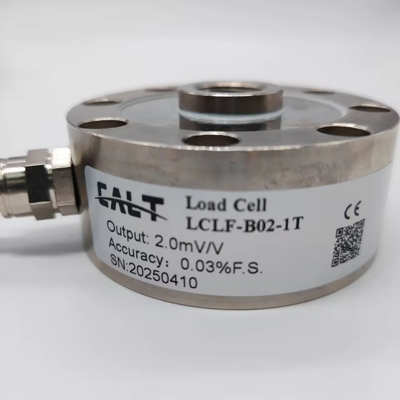 CALT Truck Scale Compression Alloy Steel Load Cell LCLF-B02 Pancake Sensor 30kg 50kg 100kg 500kg 1t 10t 50t