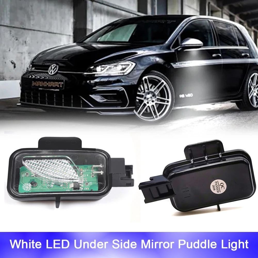 For VW Passat B8 Variant 3G5 Alltrack 2015-2019 Arteon 3H7 2017-2019 LED Puddle Light Under Side Mirror Daytime Running Stop DRL