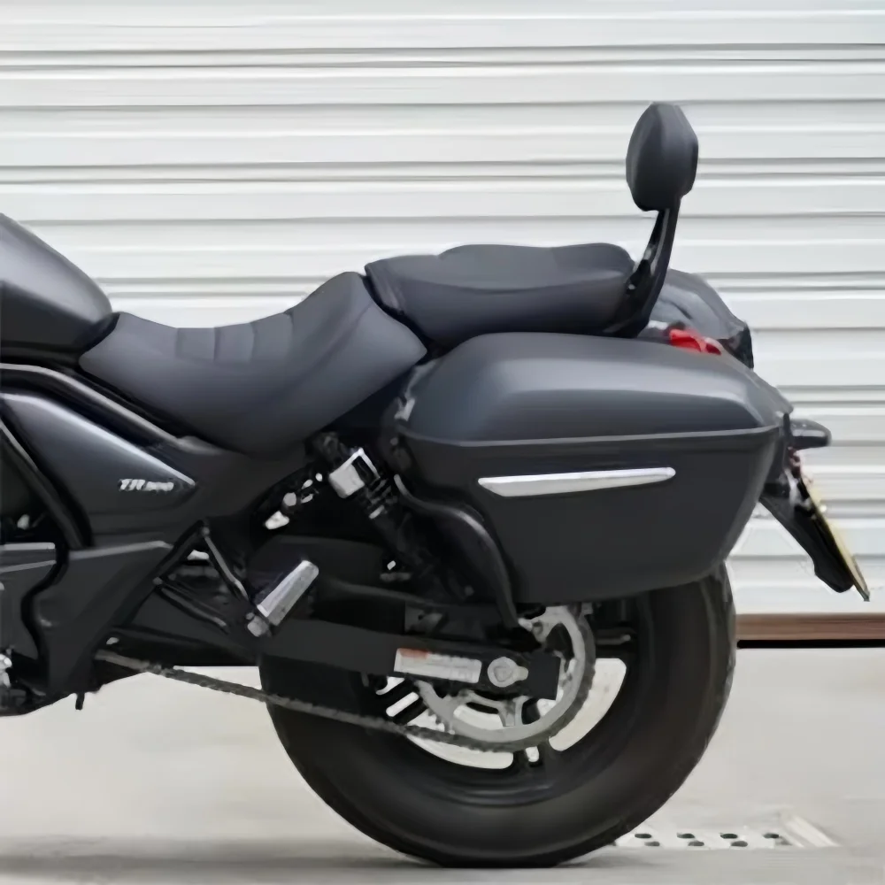 Suitable for Haojue TR300 modified retro mini backrest motorcycle backrest cushion frame