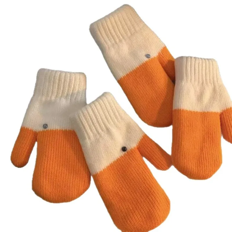 2026 جديد المخملية سماكة لمنع البرد الإبداعية مضحك أوزة الغزل قفازات أصابع للنساء للتدفئة الخريف الشتاء #6