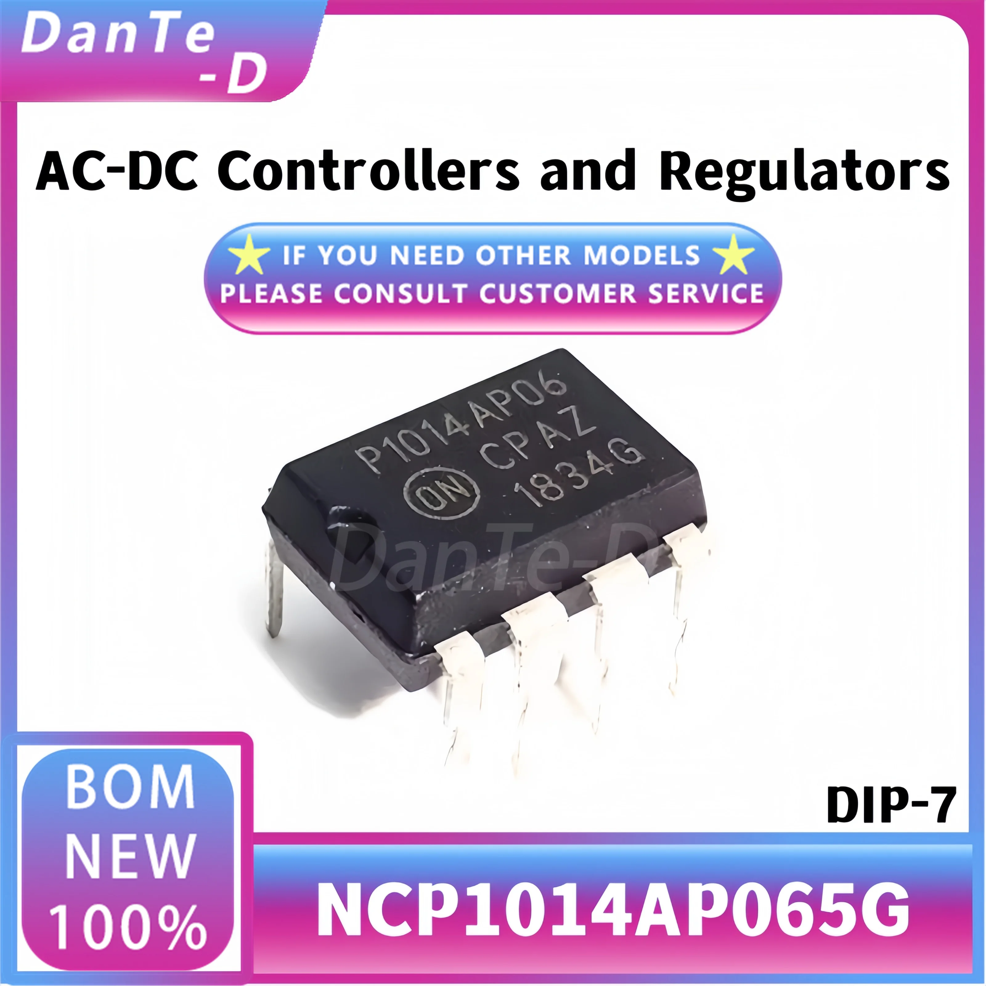 10PCS NCP1014AP065G package DIP-7 P1014AP06 LCD power management IC original authentic