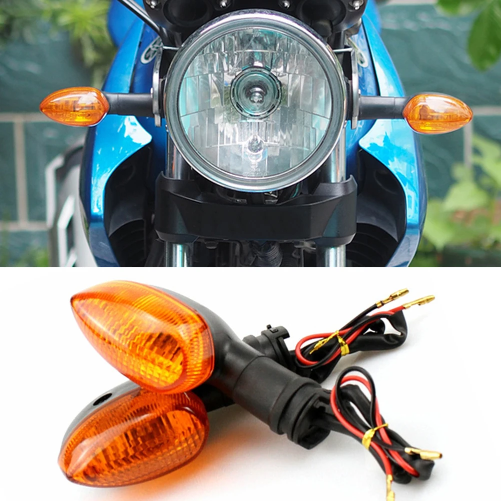 2PCS Motorcycle Turn Signal Light Indicator Lamp for YAMAHA YZF R1 R6 R125 R25 R3 FZ-6N XJ6 Front Back Blinker Blub Universal