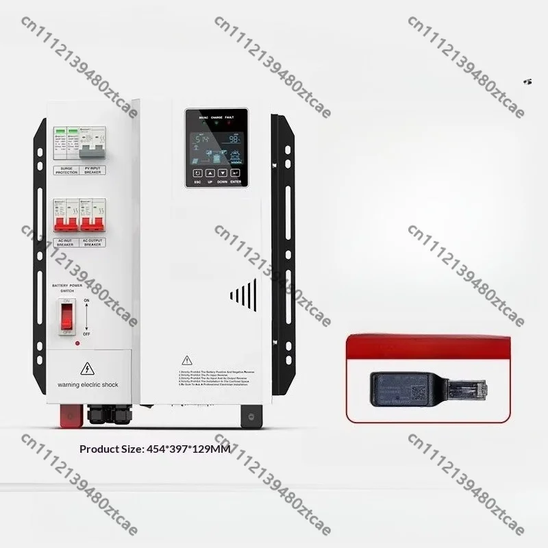 3KW Hybrid Solar Inverter MPPT WiFi Single Phase Off Grid Multi-protection Power Converter