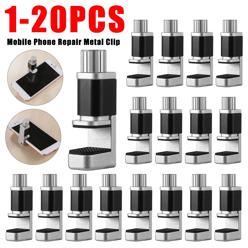 مشبك معدني قابل للتعديل لشاشة الهاتف ، أدوات إصلاح الهاتف المحمول الشاملة ، شاشة LCD ، تثبيت الشاشة ، أداة تثبيت المشبك ، 1-20 #2