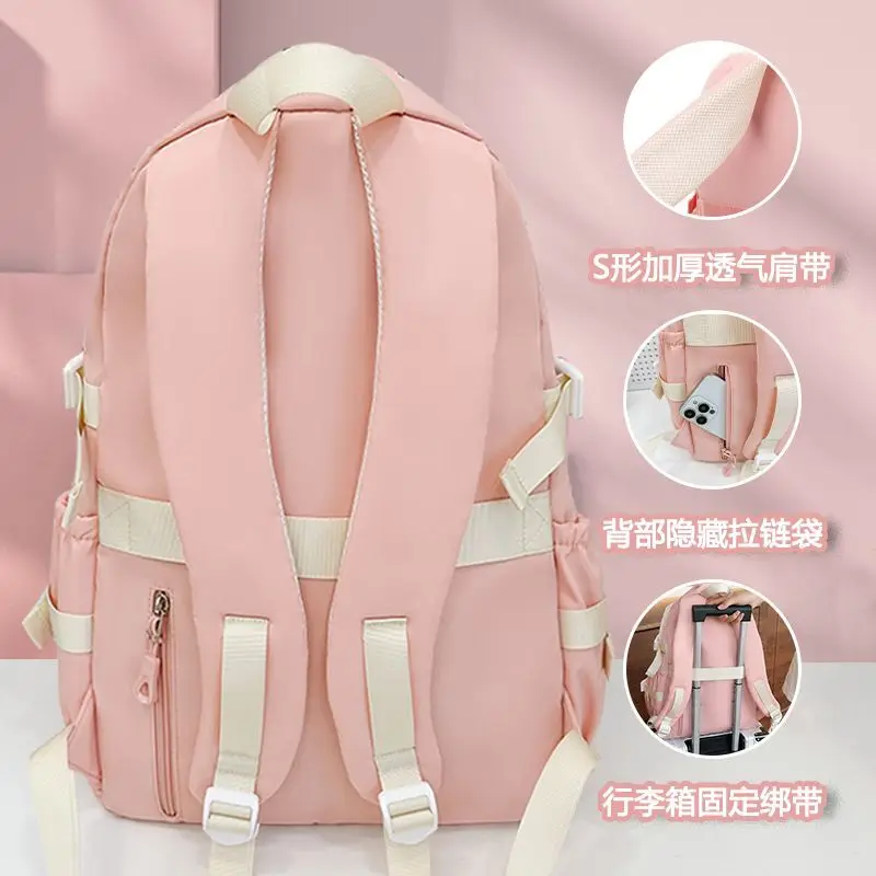 Arknights Anime Boys Girls, Elementary Grades 1-6, Lightweight And Large Capacity Backpack For Middle School Students
