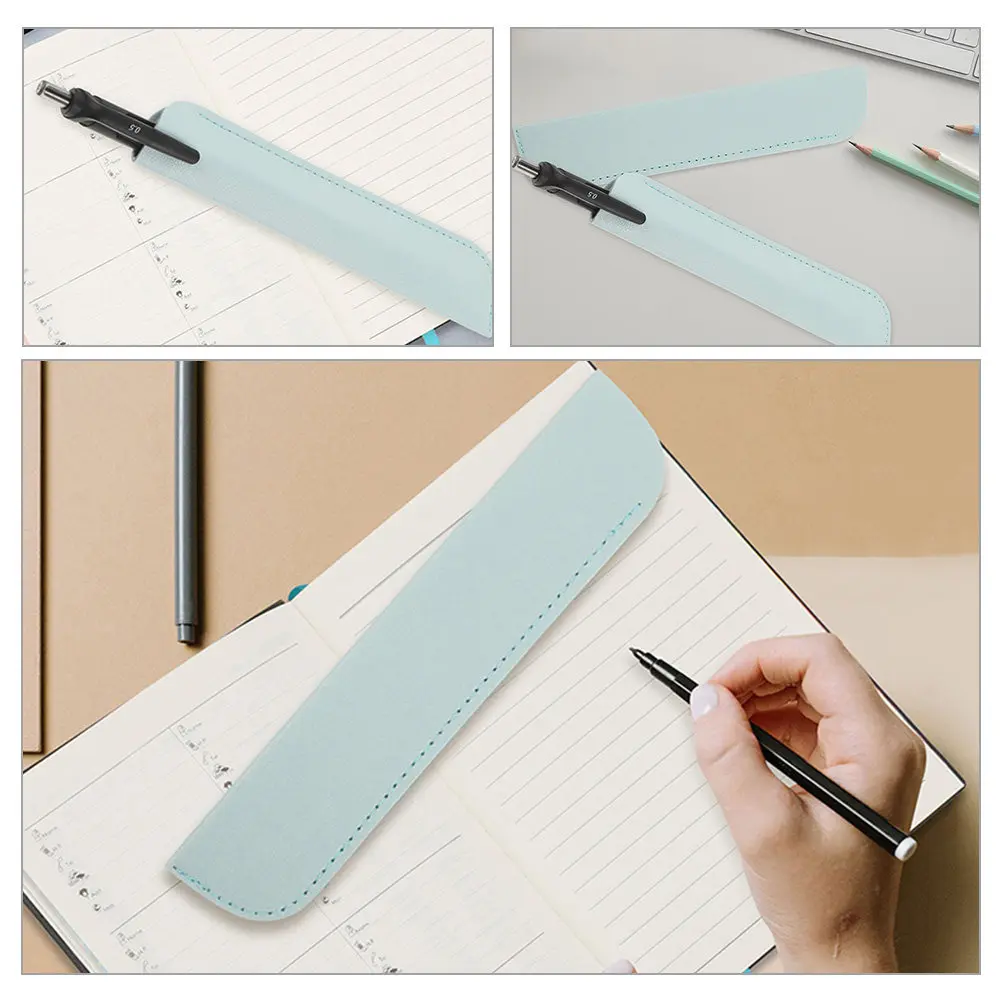 8Pcs Premium Pen Sleeve Bundle Compact Inserting Pen Bag for Hospital Staff Nurses Physicians Fountain Ballpoint Pens