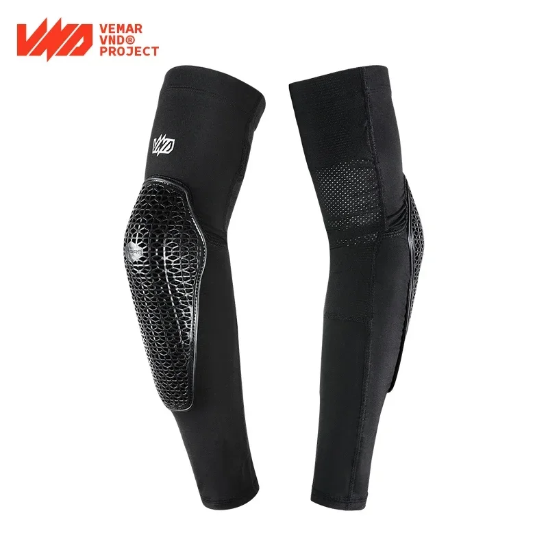 VND Men Summer Knee Pads Protection Quick Drying CE Women Sunscreen Motocross Moto Motorbike Cycling Ice Silk Sleeve Elbow Brace