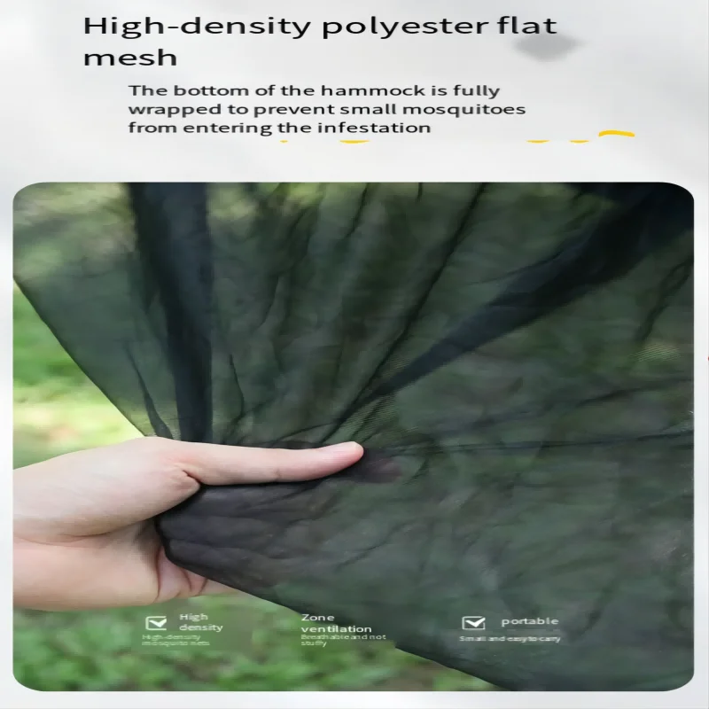 Traveller Hammock Bottom Mosquito Net Cover Detachable Camping Hammock Open Mosquito Net Quickly Mosquito Net For Hammocks