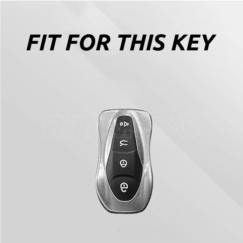 Key Case Cover for Geely Azkarra Tugella FY11 2019 2020 Atlas Pro New Emgrand GS X6 SUV EC7 Remote Fob Holder Car Accessories