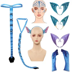 Fantasia Neytiri Jake Sully Accessories Wearable Tail Avatar Cosplay The Way of Water Costume Halloween Carnival Party Props